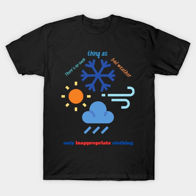 weather T-Shirt by DuViC